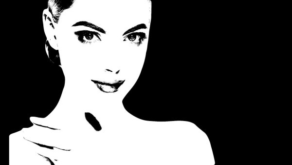 Контрастные рисунки черно белые