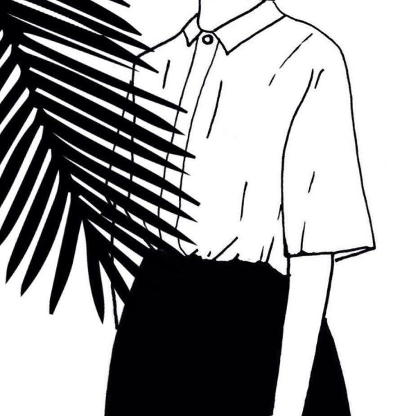 Черно белые рисунки