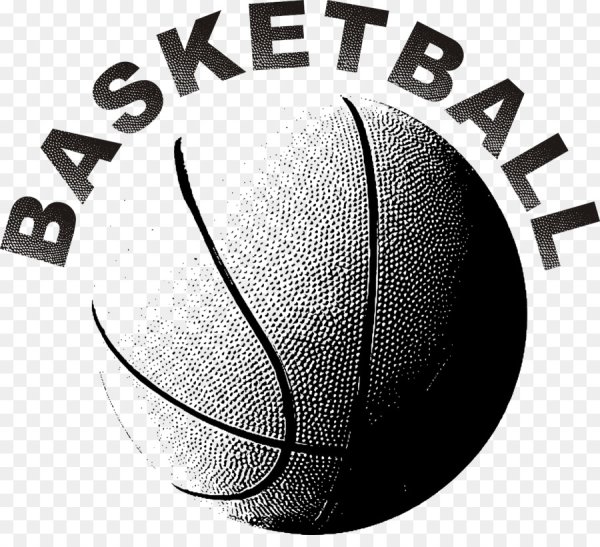 Баскетбольный мяч черно белый