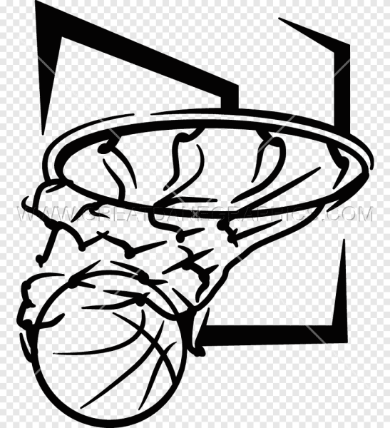 Баскетбольное кольцо эскиз