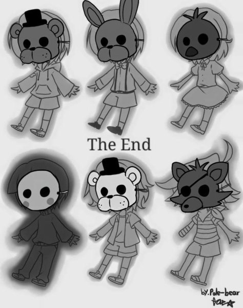 ФНАФ рисунки детей