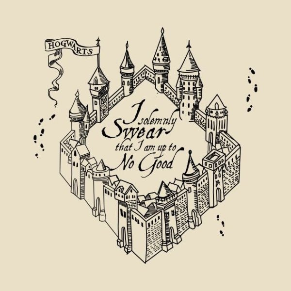 Гарри Поттер Хогвартс рисунки