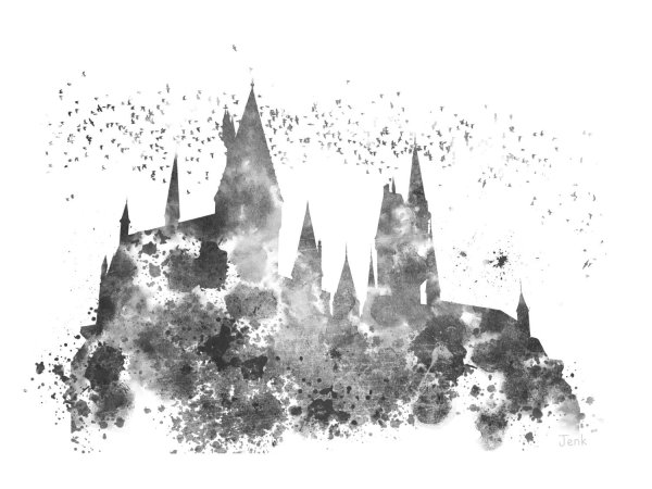 Гарри Поттер герб Хогвартса