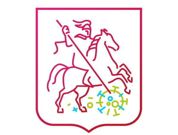 Герб Москвы контур