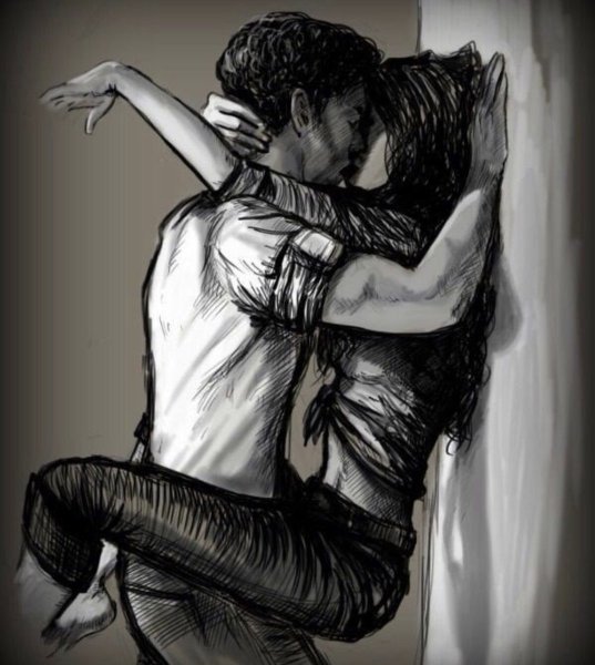 Страсть рисунок карандашом