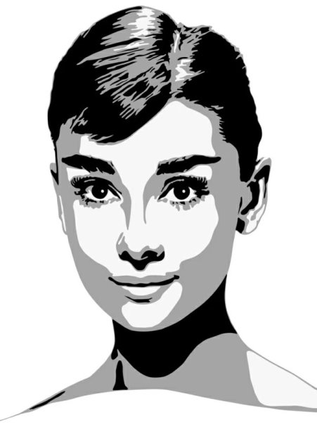 Одри Хепберн поп арт