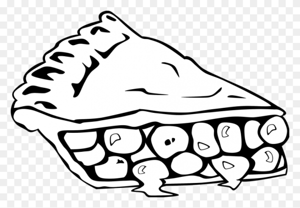 Пирог раскраска