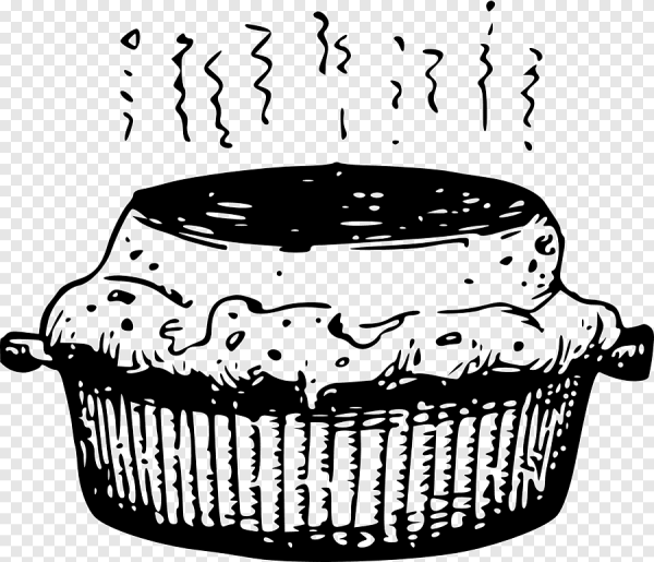 Черно белый пирог