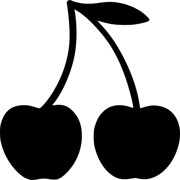 Вишенка силуэт