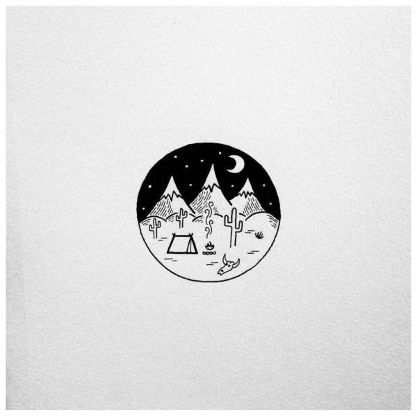 Рисунки в стиле Минимализм