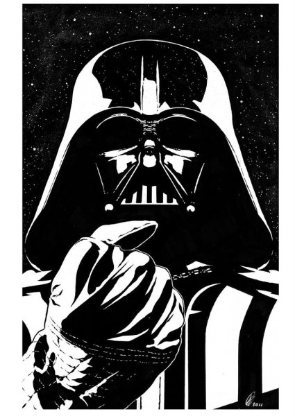Звёздные войны Дарт Вейдер рисунок