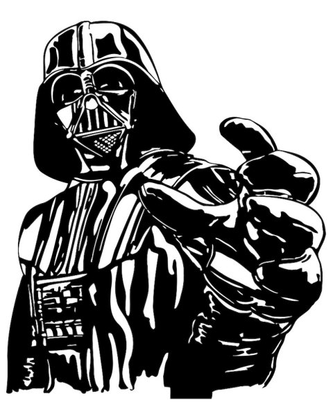 Звёздные войны Дарт Вейдер вектор