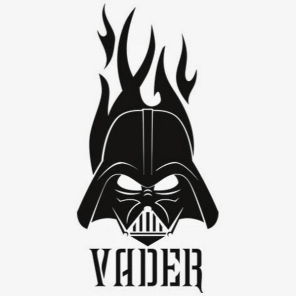 Шлем Дарта Вейдера эскиз