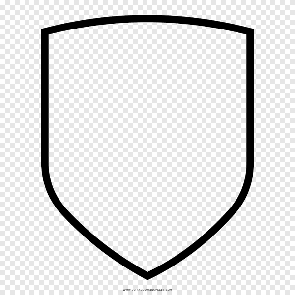 Геральдический щит черный