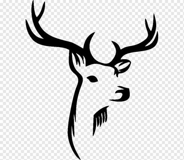 Олень вектор