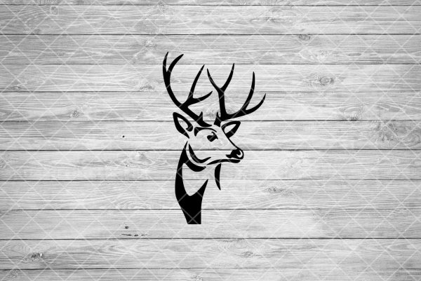 Олень для выжигания по дереву