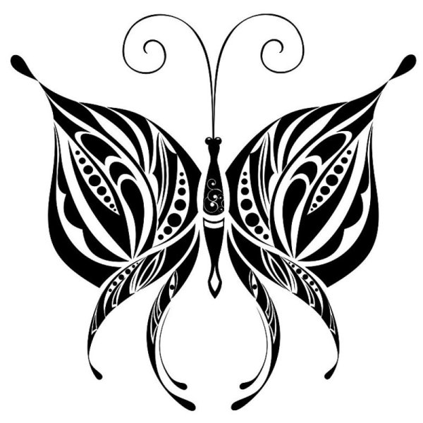 Стилизация бабочки