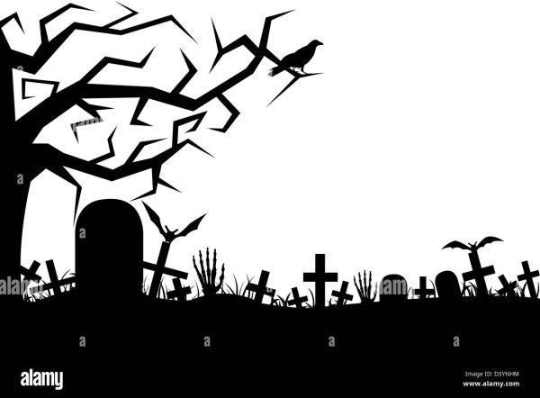 Очертание кладбища