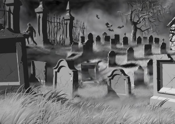 Кладбище Графика