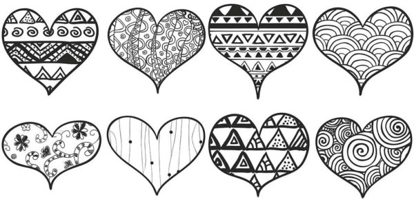 Раскраски наклейки для ЛД