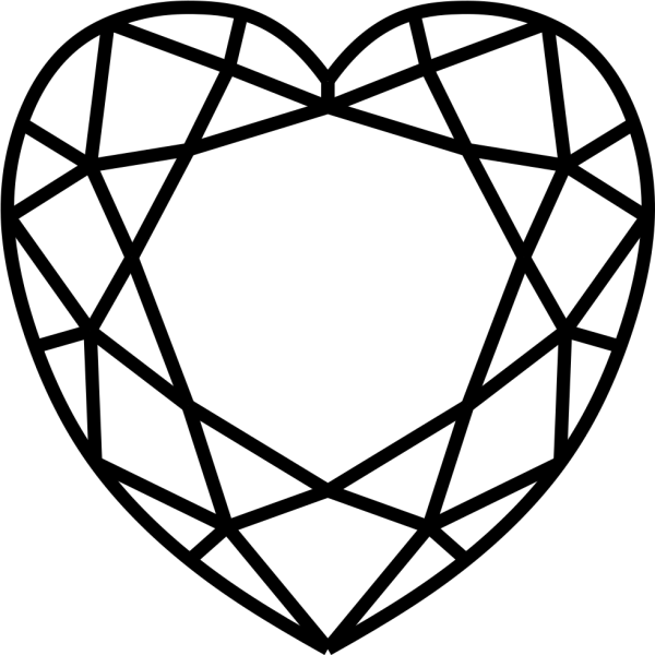 Сердце из линий