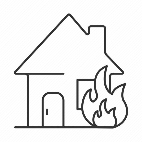 Раскраски по сказкам Маршака Кошкин дом