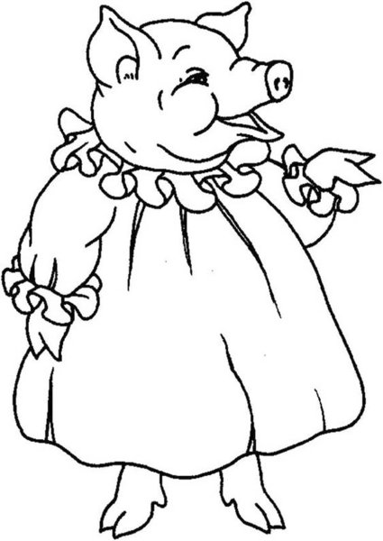 Раскраска Кошкин дом Маршак