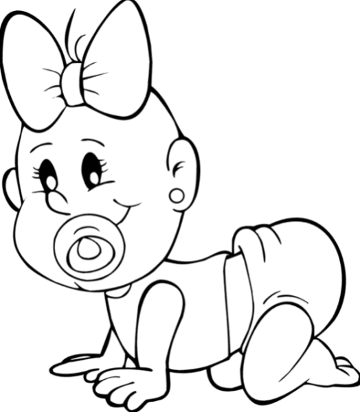 Малы дети раскраска