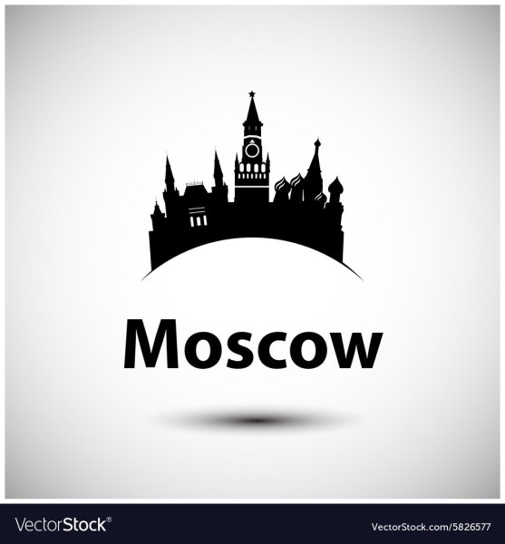 Силуэт города Москва