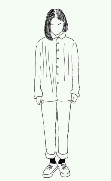 Силуэт пижамы для логотипа