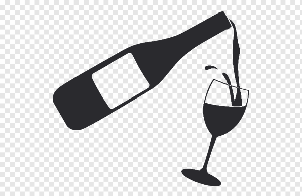 Вино силуэт