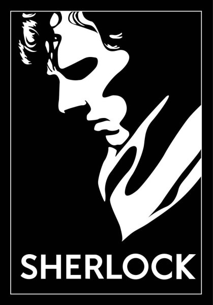 Шерлок чёрно белый
