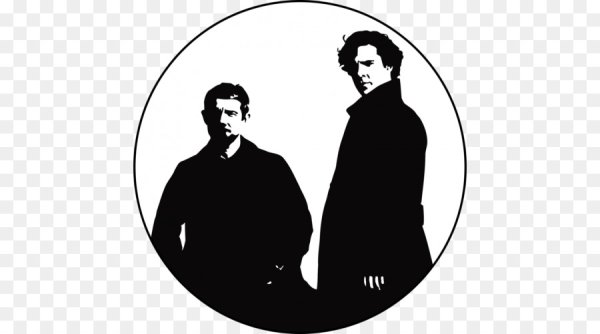 Силуэт Бенедикта Камбербэтча