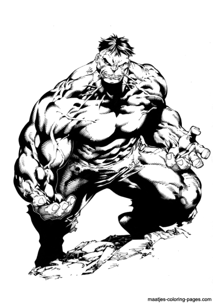 Халк арт чб