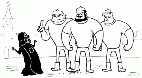 Раскраска богатырь Добрыня Никитич