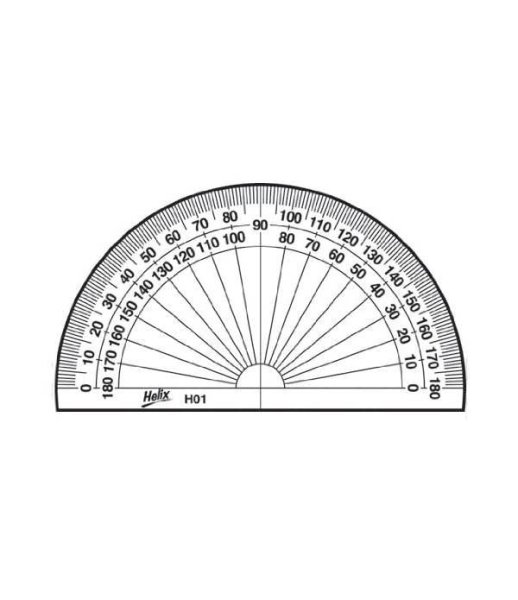 Транспортир чертеж