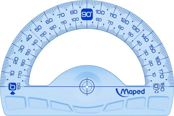 Maped транспортир Geometric 180° 12 см