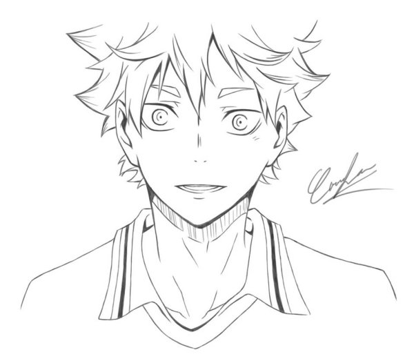 Хината шоё скетч