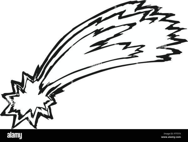 Метеорит раскраска для детей