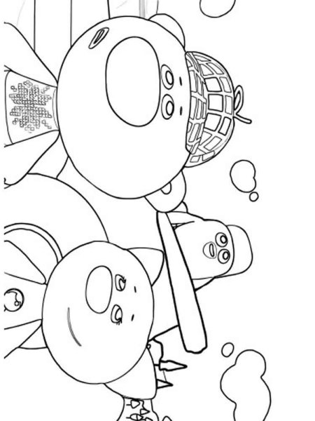 Раскраски для детей Мимимишки