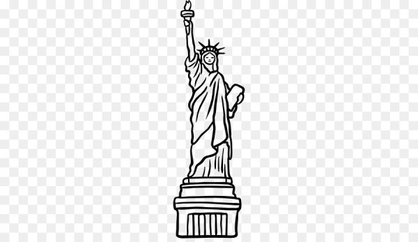 Статуя свободы вектор