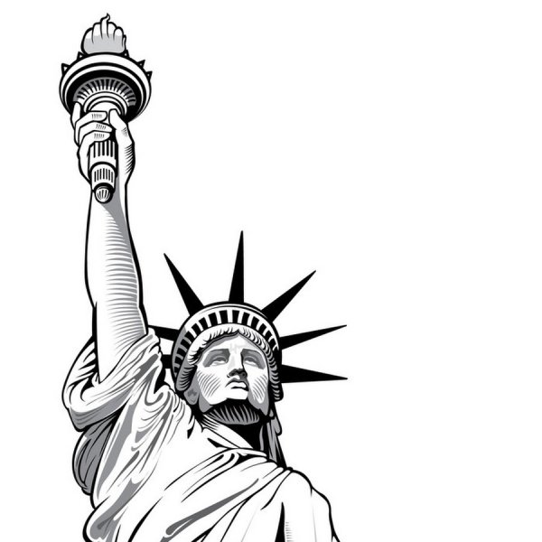 Америка эскиз