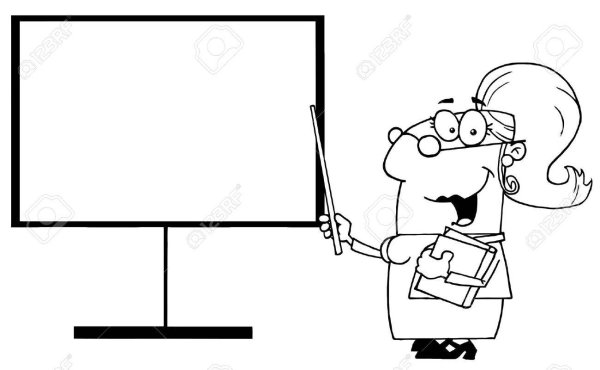 Школьная доска раскраска