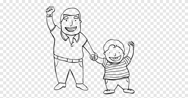 День отца чб