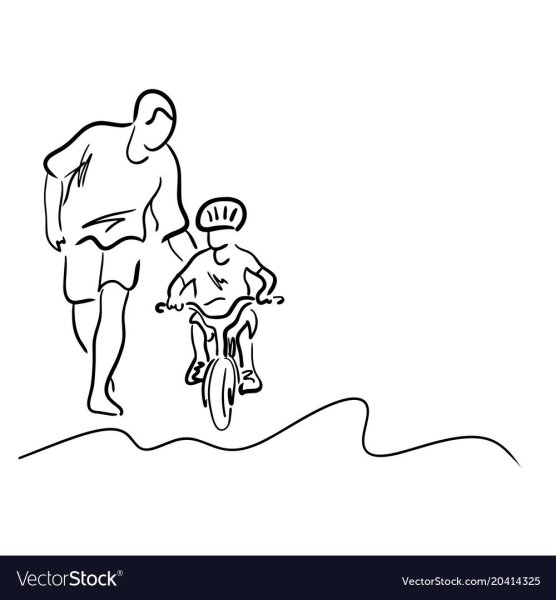 Раскраска дедушка и внук