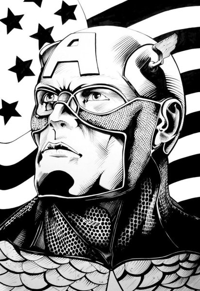 Комиксы черно белые