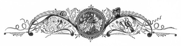 Виньетка старинная