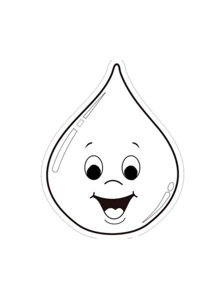 Капелька раскраска