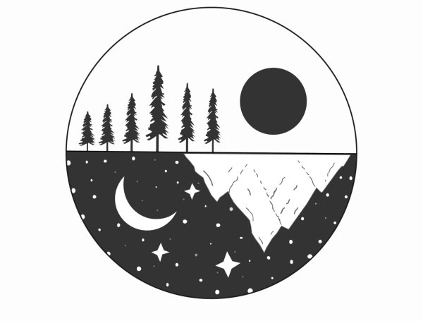 Рисунки в круге легкие