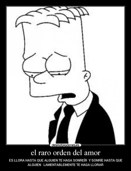 Барт симпсон грустный